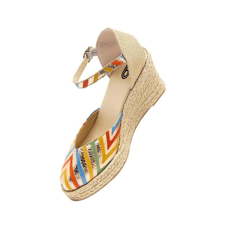 Zapatos Bon-Bonite | Espadrila En Cuero Multicolor (El Diseno Del Cuero Puede Variar Segun El Corte)