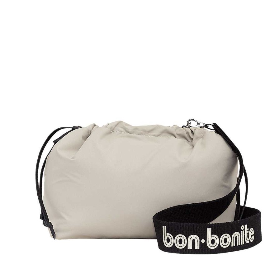 Bolsos Bon-Bonite | Manos Libres Color Arena En Textil