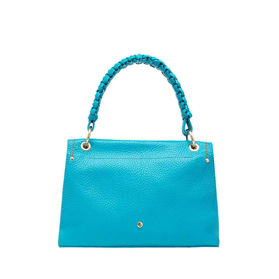 Bolsos Bon-Bonite | Cartera En Cuero Color Turquesa