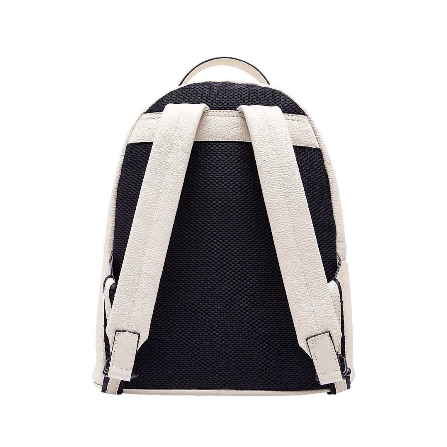 Bolsos Bon-Bonite | Morral En Cuero Color Talco